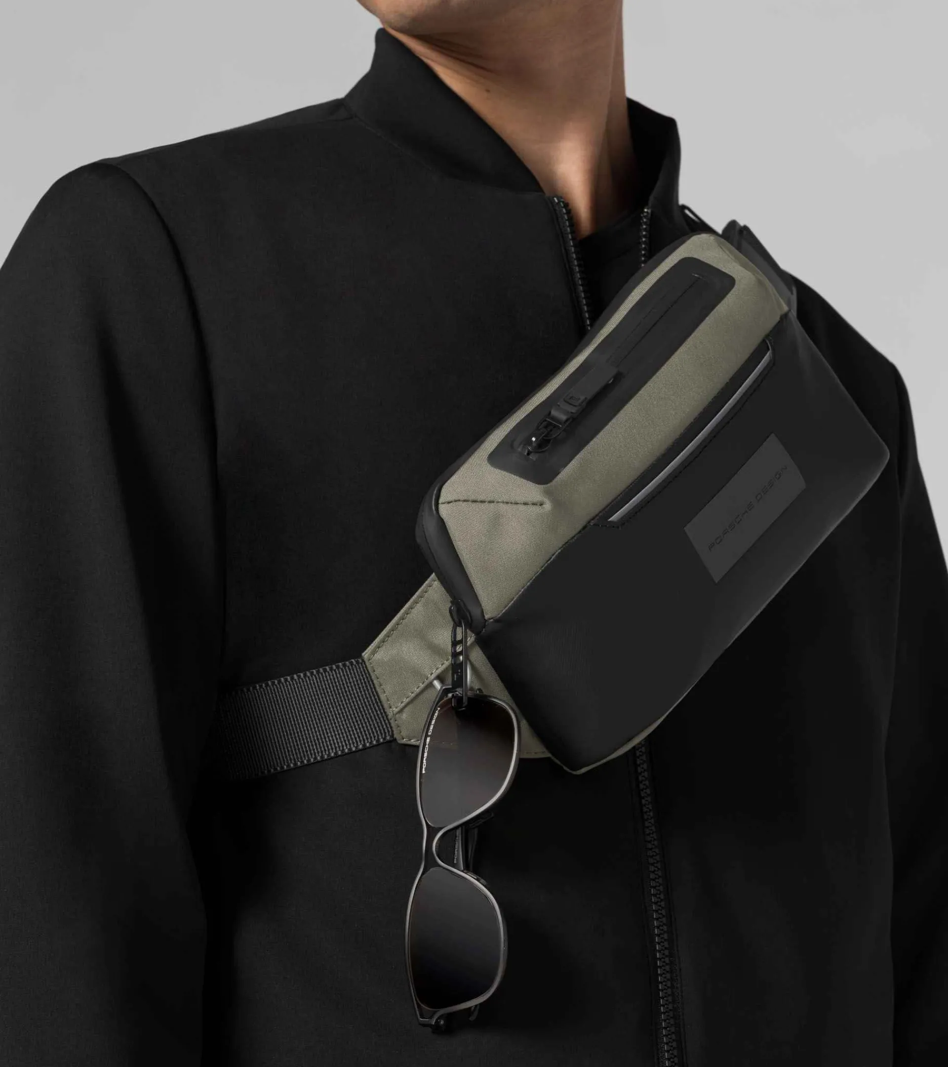 Porsche Design Urban Eco Belt Bag Stone Grey Discount