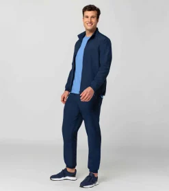 Porsche Design Woven Tech Jacket Persian Blue Best Sale
