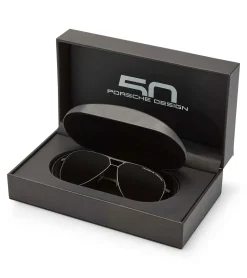 Porsche Design 50Y Óculos De Sol P´8942 (O) Black, Platinum Grey Store