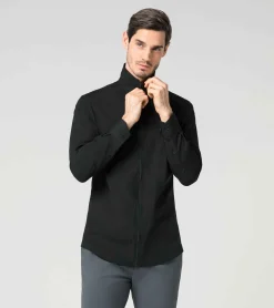 Porsche Design Zipped Pd-Icon Camisa Jet Black Online